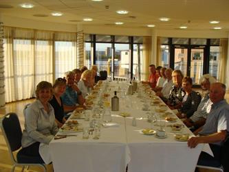 Crabber Rally 2015 - final dinner at RNLI College in Poole 2